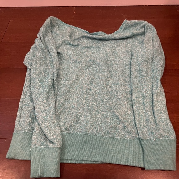 guc honolua wide neck teal Hawaii Graphic Sweatshirt rainbow medium - Picture 9 of 9